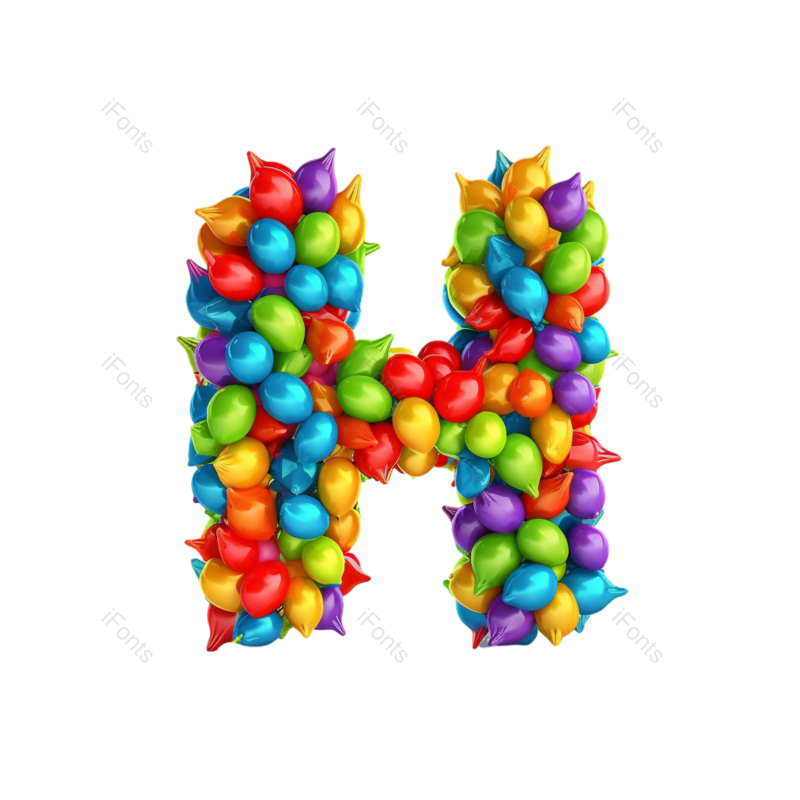 狂欢节图片,字母元素,教育PNG,礼物免抠素材